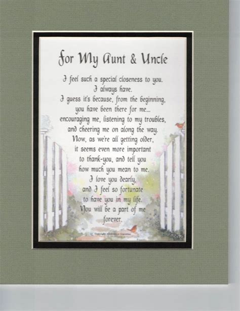 Aunt Uncle Poem Aunt Uncle Print Aunt Uncle Gift Aunt Etsy Aunt