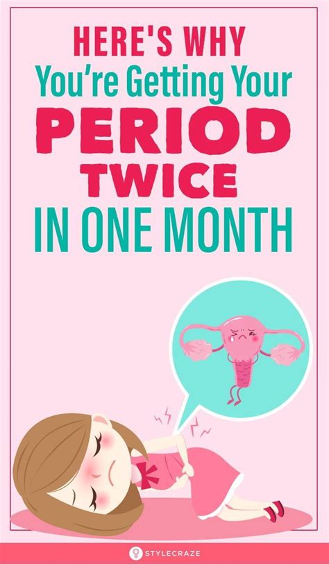 Reasons Why Youre Getting Your Period Twice In One Month Low