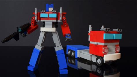 Lego Transformers Optimus Prime V2 With Instructions Youtube