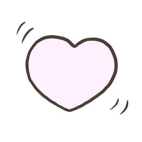 Heart Anime Cute Character Cartoon Model Emotion Illustration Clipart