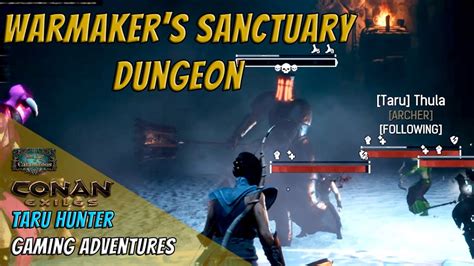 Check spelling or type a new query. Conan Exiles AoC EP8 Warmaker's Sanctuary Dungeon - YouTube