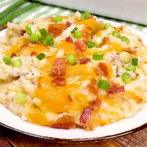Meanwhile, place a large pan on the stove and turn the heat to low. This easy Twice Baked Potato Casserole from The Pioneer ...