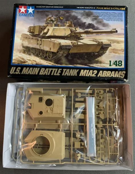 TAMIYA 1 48 U S Main Battle Tank M1A2 Abrams 25 00 PicClick