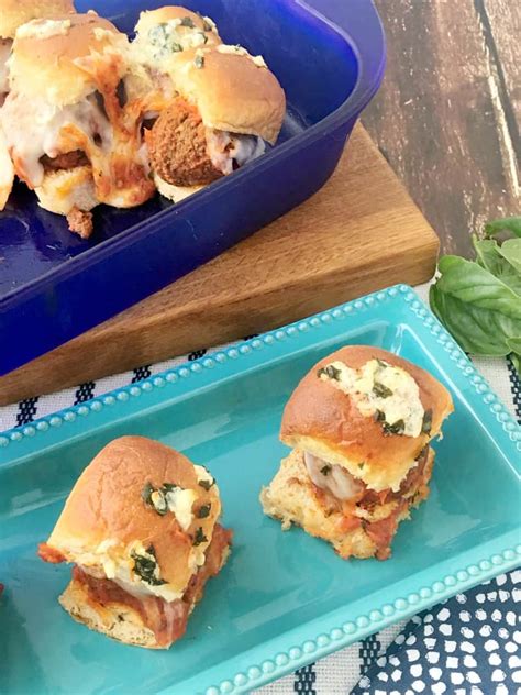 Delicious Parmesan And Garlic Meatball Sliders Recipe Perfect For