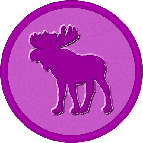 Purple Moose Impressions Logo