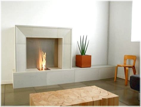 Minimalist Fireplace Surrounds Contemporary Fireplace Designs