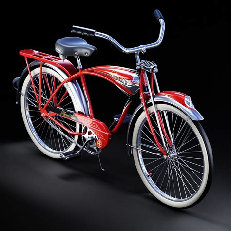 Schwinn Red Phantom By Anri Ford1958 Vintage Bike Schwinn Bike