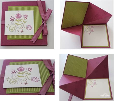 Amazing Fold Card Fancy Fold Cards Folded Cards Cards Handmade