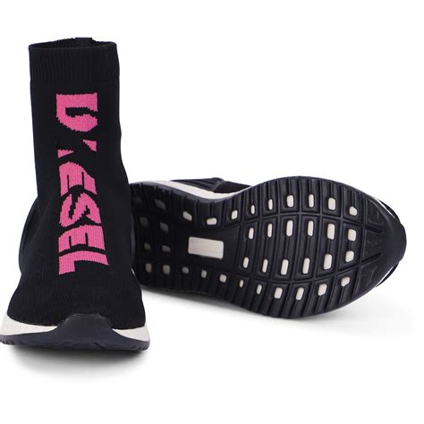 Diesel Girls Knit Sock Sneakers — Bambinifashioncom