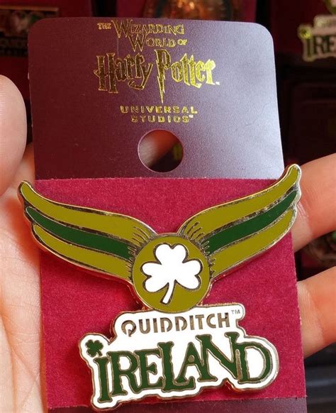 Wizarding World Of Harry Potter Trading Pin Quidditch World Cup Ireland