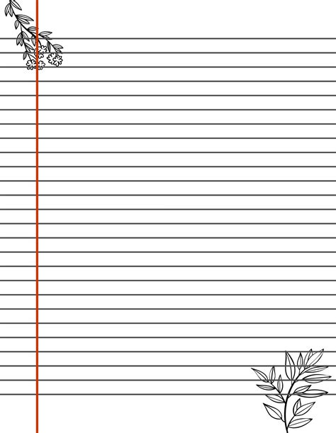 Best Free Printable Lined Letter Paper For Free At Vrogue Co