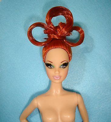 Nude Barbie Pop Life Steffie Face Redhead Hybrid Model Muse For Ooak