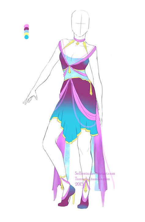 Outfit Adopt 21 Closed By Sellenin On Deviantart