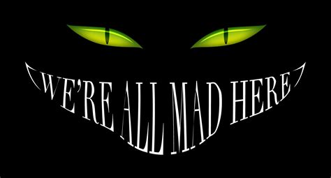 Were All Mad Here 1950x1050 Wallpaper