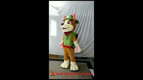 Adult Size Paw Patrol Mascot Costume For Sale Chase And Marshall