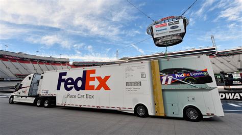 Denny Hamlin Ships His Car To Each Nascar Race Using Fedex