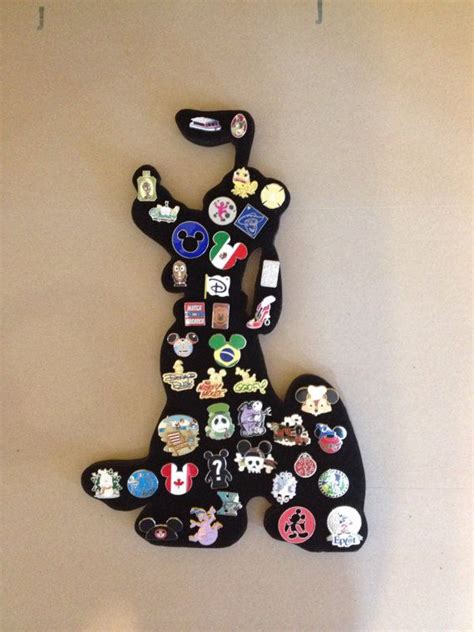 Disney interchangeable mickey home board diy. Disney Pluto pin display board pinboard | Etsy | Disney ...