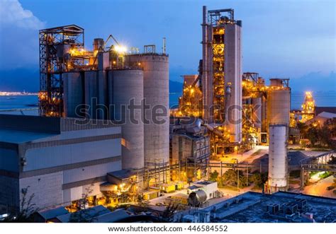 Cement Factory Stock Photo (Edit Now) 446584552