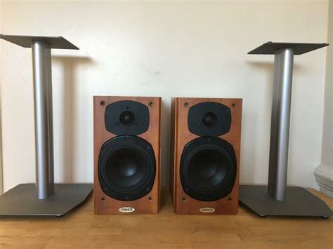 Tannoy Revolution R1 Speakers With Stands In York North Yorkshire
