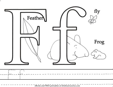 Letter F Coloring Page Pdf Free Preschool Printables Letter A