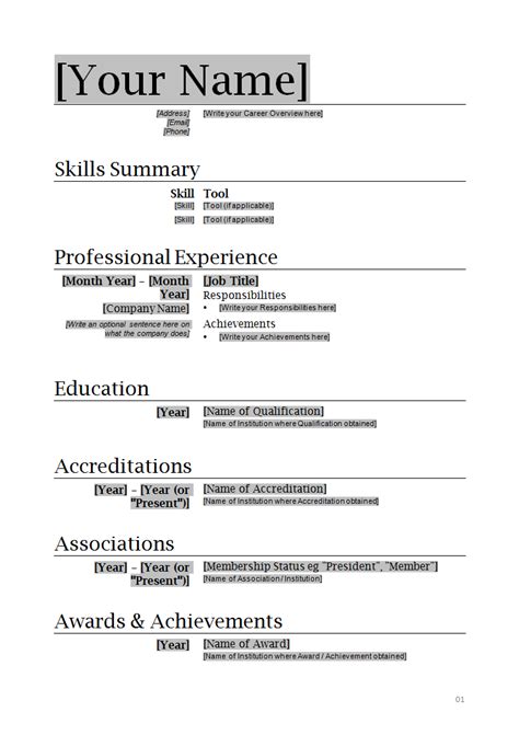 Here's how you should format your cv; Create A Resume Free Templates | Acting resume template ...