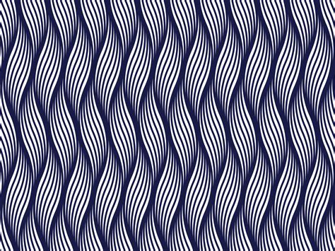 Geometric Waves Seamless Pattern