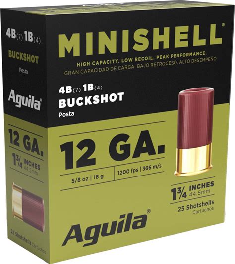 Aguila Ammunition Mini Shell Gauge Buckshot
