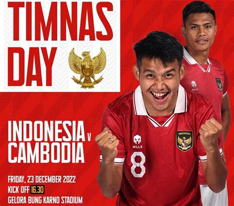 Link Nonton Piala Aff 2022 Indonesia Vs Kamboja