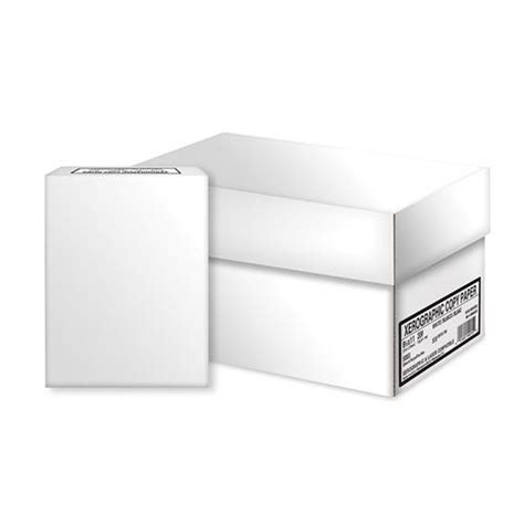 Copy Paper 92 Bright 20 Lb Bond Weight 85 X 11 White 500 Sheets