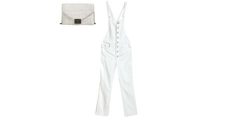 How To Wear White Overalls Outfit Ideas For White Overalls