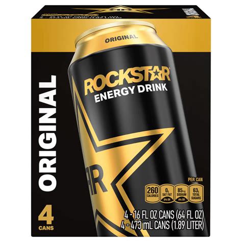 Save On Rockstar Energy Drink Original 4 Pk Order Online Delivery Giant