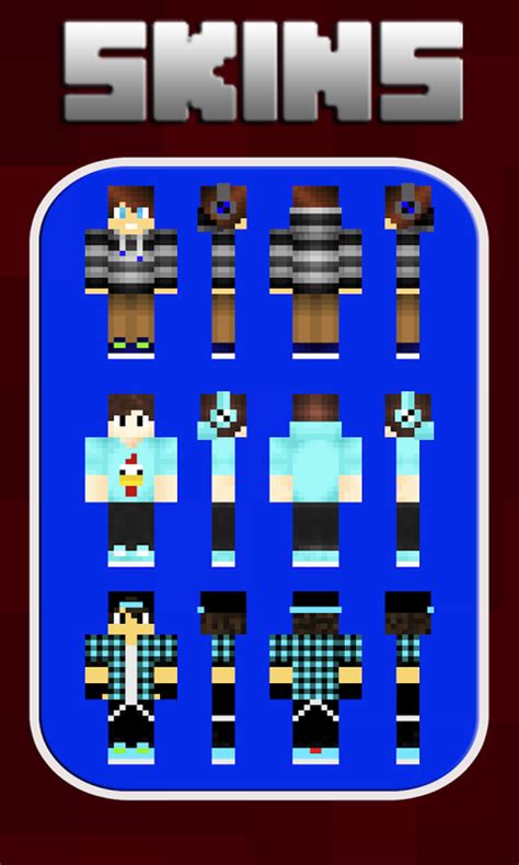 Skins Boys For Minecraftbrappstore For Android