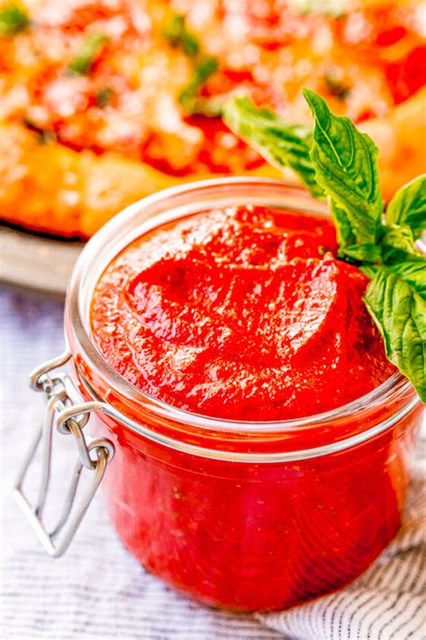 Easy Pizza Sauce Recipe Simple And No Cook Averie Cooks