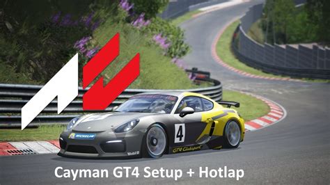 Porsche Cayman Gt Clubsport Setup Hotlap Assetto Corsa Youtube
