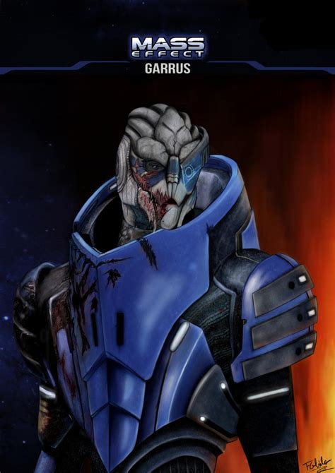 Mass Effect Garrus By Tfglider On Deviantart