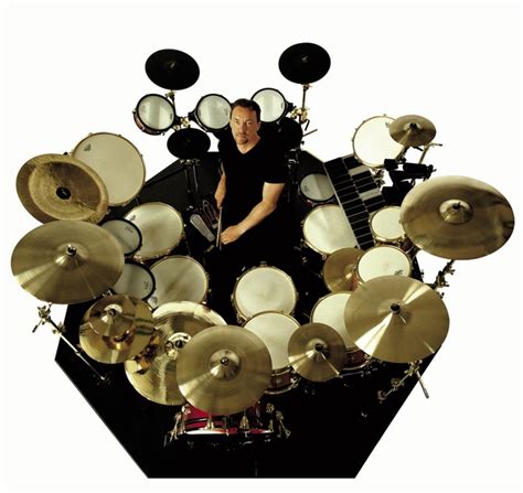 Neil Peart Drum Kit Mean Mean Stride Drum Magazine