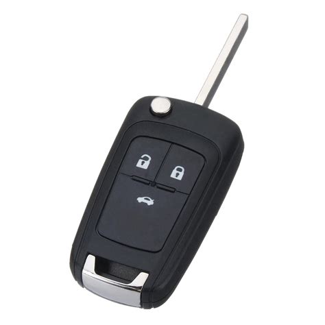 3 Button Car Flip Folding Remote Key Fob Case Shell And Blade For