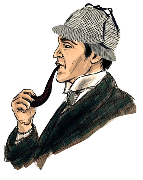 Sherlock Holmes Illustration For The Magazine By Anasthais On Deviantart