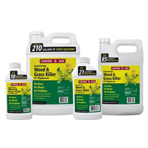 Compare N Save Concentrate Grass Weed Killer Glyphosate Ragan Massey