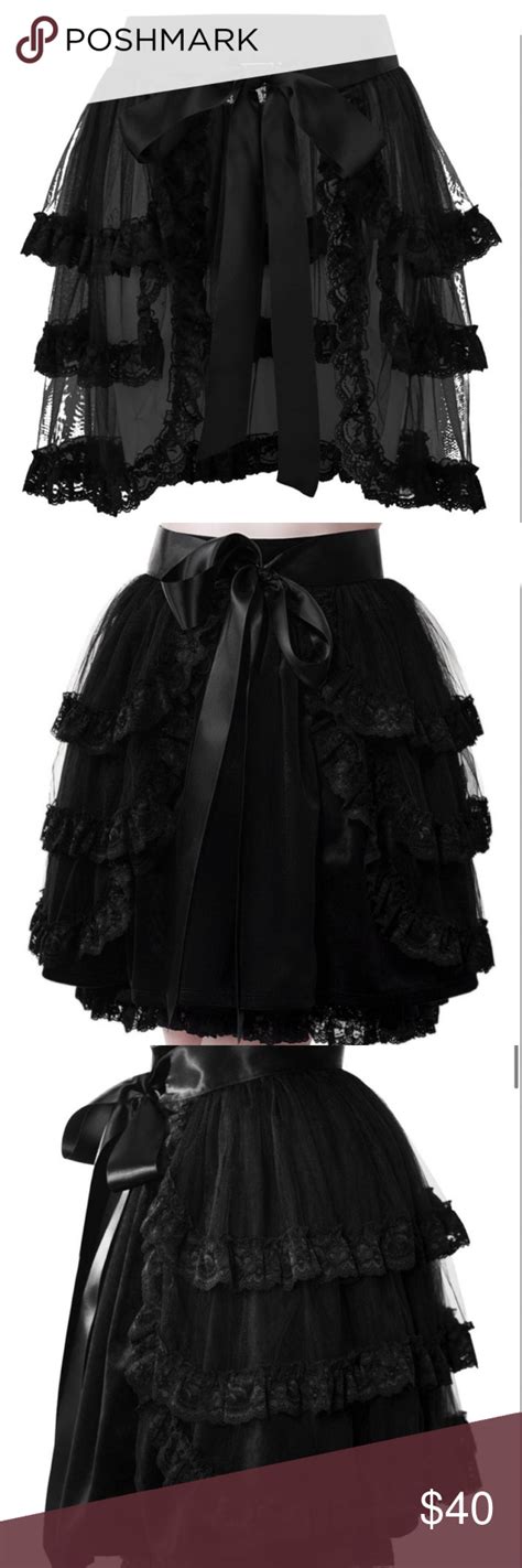 Available in a range of colours and styles for men, women, and everyone. NWT KILLSTAR Graced Bustle skirt Goth Witch punk | Bustle ...