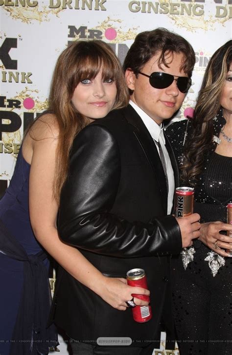 Paris Jackson And Her Brother Prince Jackson Blanket Jackson At Mr Rose Drink Launch Party ♥♥