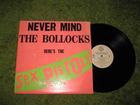 Sex Pistols Never Mind The Bollocks Heres By Waxattackvintage