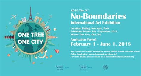 Call For Submissions No Boundaries International Art Exhibit