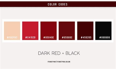 Dark Red Color Code