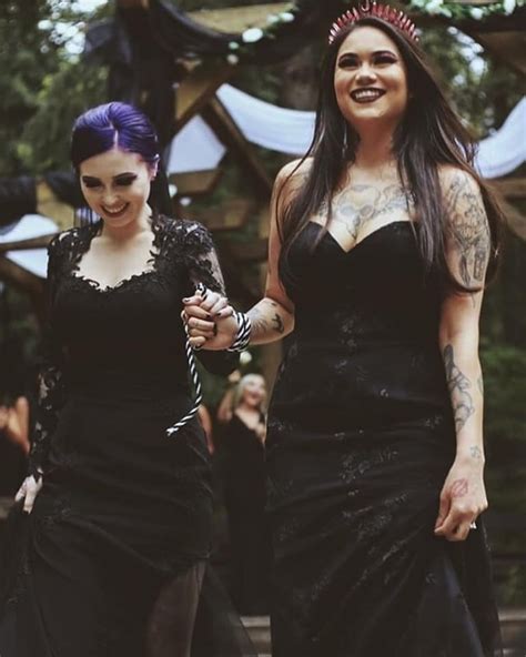 Exoplanetary Virus Happy Pride Month Here’s A Goth Lesbian Weddingyou Can Find Both Of These