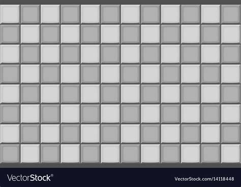 Cartoon Hand Drown Grey Seamless Tiles Texture Vector Image