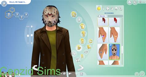 My Sims 4 Blog Chucky And Jason Vorhees Masks By Cepzid Sims Free