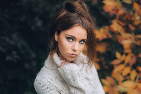 Baggrunde ansigt Kvinder model portræt langt hår blå øjne fotografering mode Person