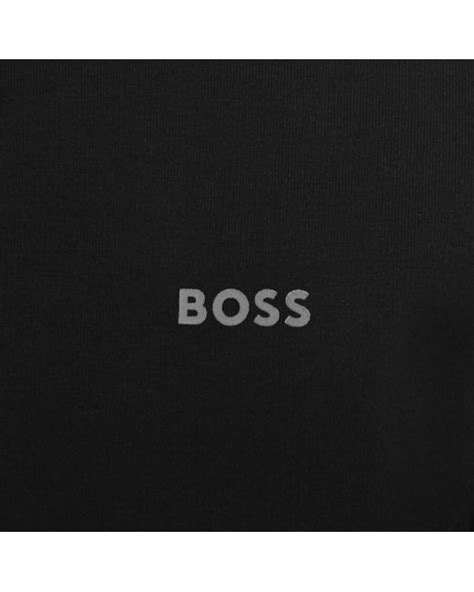Boss By Hugo Boss Boss Sweat 1 Half Zip Sweatshirt In Black For Men Lyst