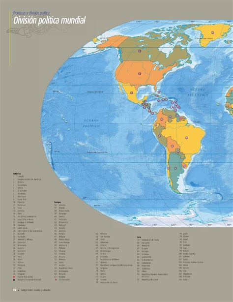 Atlas de geografía 6 grado 2019. Atlas De Geografía Del Mundo Quinto Grado 2017 2018 ...